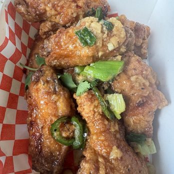 Mama Hieu’s - Andy's special wings! $8 for 8 wings on Wednesday! Yum! - Vietnamese Near Me - Garden Grove, California Mama Hieu’s - Andy's special wings! $8 for 8 wings on Wednesday! Yum! - Vietnamese Near Me - Garden Grove, California