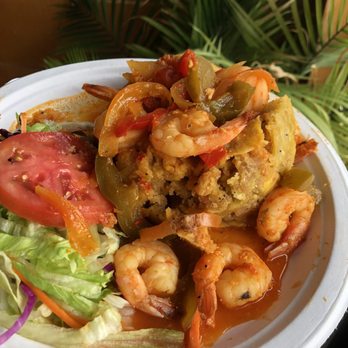 Latin Creations - Mofongo with Shrimp in Creole Sauce - Spanish Near Me - Jacksonville, Florida