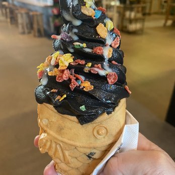 Neko Neko - Black sesame ice cream - Desserts Near Me - Albuquerque, New Mexico
