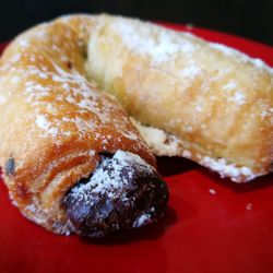 Nutella Horseshoe. Very yummy, sweet but not too sweet. Pairs well with a coffee.