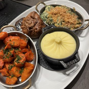 Gordon Ramsay at The Carnaby - Prime rib sides that comes with it - British Near Me - Anaheim, California