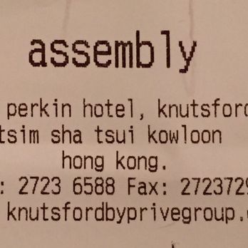 Assembly - Gastropubs Near Me - Hong Kong, HK