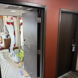 My room and the room next door. My room and the room next door.