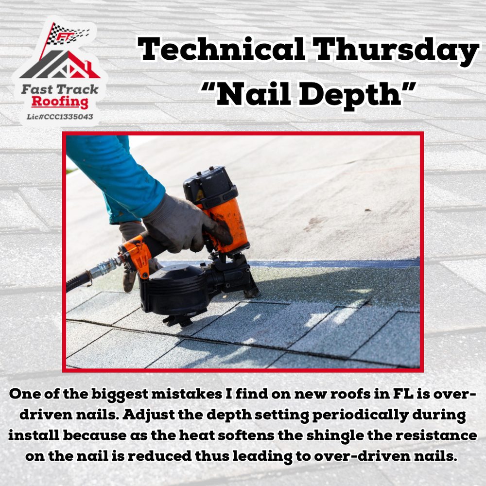 Slide of Fast Track Roofing