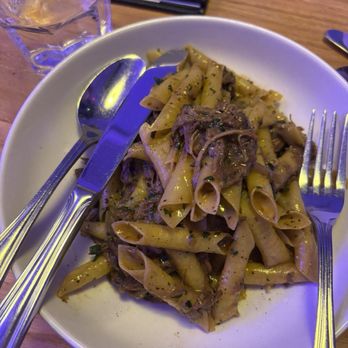 Thompson Italian - Saffron Pappardelle with gluten free pasta - Italian Near Me - Falls Church, Virginia Thompson Italian - Saffron Pappardelle with gluten free pasta - Italian Near Me - Falls Church, Virginia