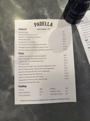 Menu photo 3 Padella London, XGL