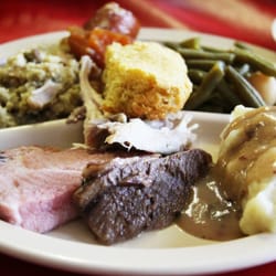 Blessing Hotel Coffee Shop - Sunday, the $9 all-you-can-eat buffet.