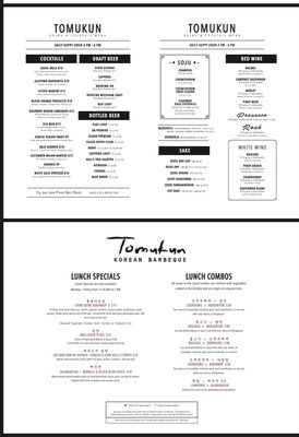 Menu photo 4 Tomukun Korean Barbeque Ann Arbor, MI