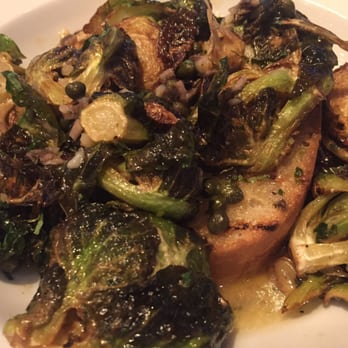 Simmzy's Restaurant Long Beach - Caramelized Brussel Sprouts, seriously super bomb. W/ bread underneath! ($9.50) - Gastropubs Near Me - Long Beach, California Simmzy's Restaurant Long Beach - Caramelized Brussel Sprouts, seriously super bomb. W/ bread underneath! ($9.50) - Gastropubs Near Me - Long Beach, California