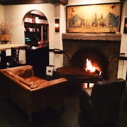 Mission Table - Fireplace