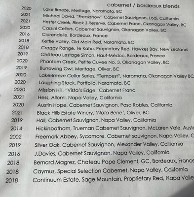 Menu photo 4 LIFT Bar Grill View Vancouver, BC Menu photo 4 LIFT Bar Grill View Vancouver, BC