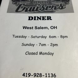 Cruisers - Hours