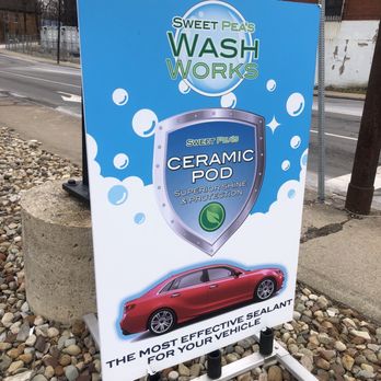 Sweet Pea's Wash Works - Offers Ceramic pod sealant product - Car Wash Near Me - Pittsburgh, Pennsylvania Sweet Pea's Wash Works - Offers Ceramic pod sealant product - Car Wash Near Me - Pittsburgh, Pennsylvania