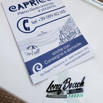 Capricci - Simple yet delicious menu - Italian Near Me - Positano, SA