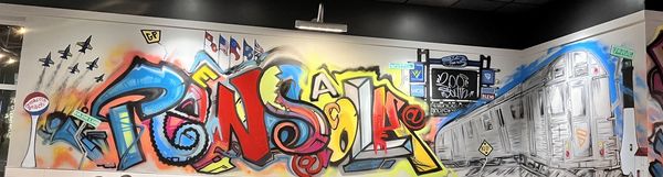 Graffiti Pizza by null