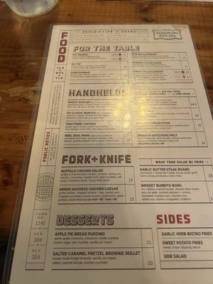 Menu photo 1 Madison Social Tallahassee, FL