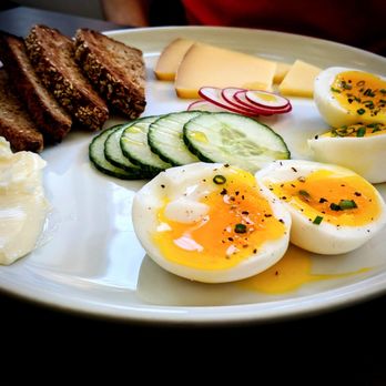 Fairfax - Danish Breakfast ($14) - the nutty cheddar cheese was the star, and fresh crispy cucumber and radish added nice textures, everything worked! - Breakfast & Brunch Near Me - New York, New York