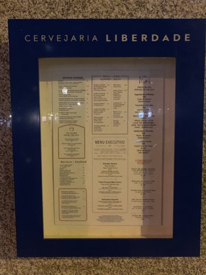 Menu photo 2 Cervejaria Liberdade Lisbon, 11