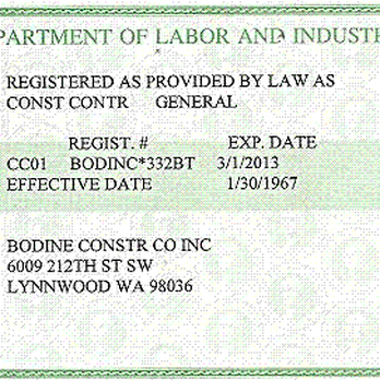 Bodine Construction Services - We are proud, safe, efficient, and reasonable. - General Contractors Near Me - Lynnwood, Washington