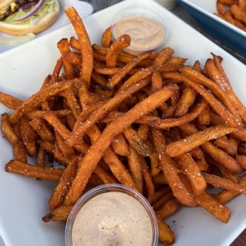 Sky High Brewery and Pub - Hoppy hour sweet potato fries $5.50 - Breweries Near Me - Corvallis, Oregon Sky High Brewery and Pub - Hoppy hour sweet potato fries $5.50 - Breweries Near Me - Corvallis, Oregon