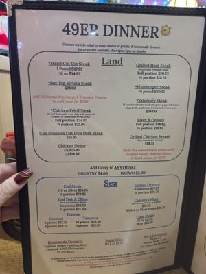 Menu photo 1 Peper's 49er Restaurant Castle Rock, WA Menu photo 1 Peper's 49er Restaurant Castle Rock, WA