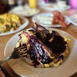 The Breakfast Club - Huckleberry zucchini French toast
