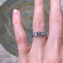 Park Ave Jewelers - George added prongs to keep my stones in place and sized to my needs