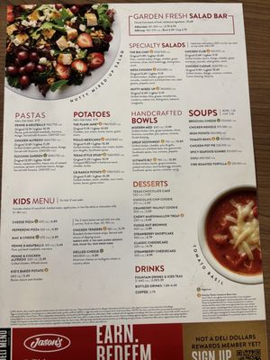 Menu photo 1 Jason's Deli Naperville, IL