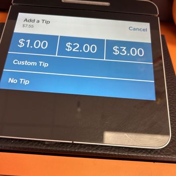 Smiling Donuts - Tip screen - Donuts Near Me - Pflugerville, Texas