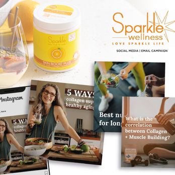 Mad Mind Studios - Sparkle Wellness - Social Media Design - Web Design Near Me - Los Angeles, California