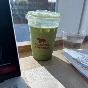 Equator Coffees - Iced matcha latte - Coffee & Tea Near Me - Burlingame, California