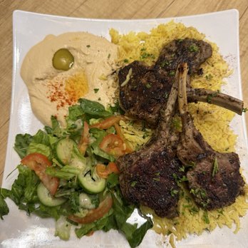 Princess Pita - Lamb Chops Entree - Mediterranean Near Me - Mesa, Arizona Princess Pita - Lamb Chops Entree - Mediterranean Near Me - Mesa, Arizona
