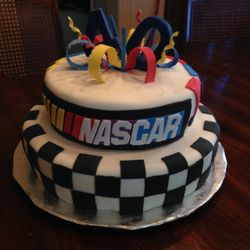Cakes By Beth - Nascar                    Cake