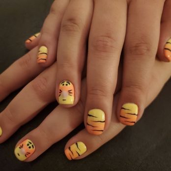 Joyful Nails and Spa - My daughter wanted tigger nails and that did it amazing. - Nail Salons Near Me - Albuquerque, New Mexico