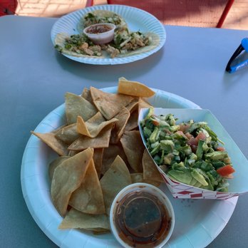 Pete's Plaza Cafe - Tacos and chips and guacamole - American Near Me - Avalon, California