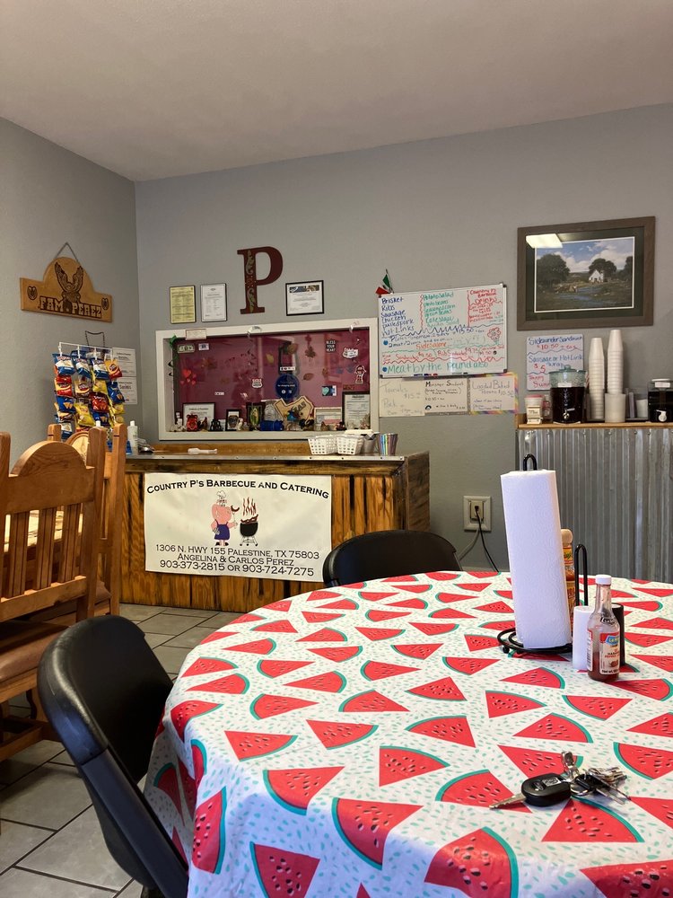 Country P's BBQ & Catering Logo