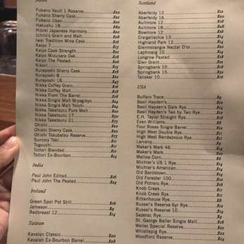 Bar Shiru - Neat or on the rocks? - Cocktail Bars Near Me - Oakland, California