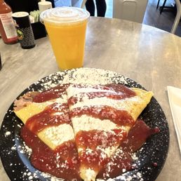 Monte Cristo. Savory and sweet in one delicious crepe!