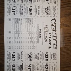 Venice Pizza - Top menu
