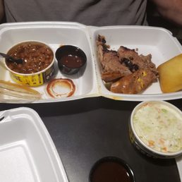 Brisket and jalapeño sausage