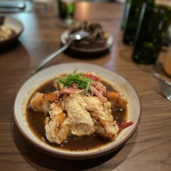 Yardbird Table & Bar - Shrimp & Grits with a little bit of Ham. - New American Near Me - Chicago, Illinois