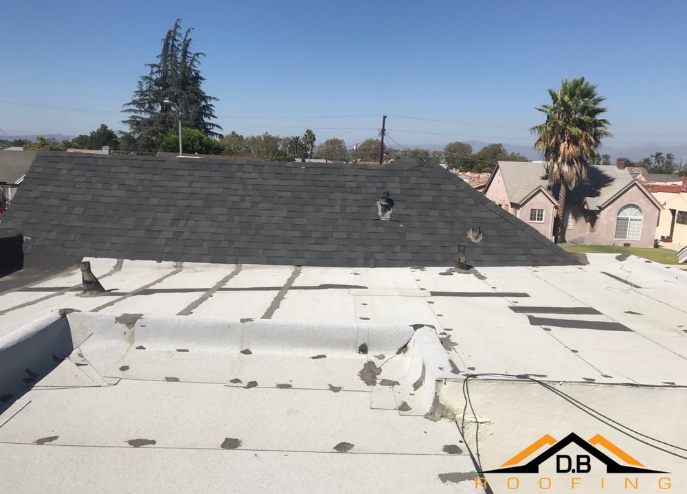 Slide of D.B Roofing