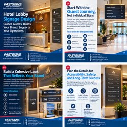 Fastsigns - Hotel Lobby Signage Design