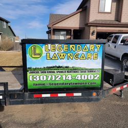 Legendary Lawncare - Lawncare Trailer