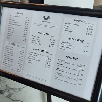 Cassel Earth Coffee - Menu - Coffee & Tea Near Me - Irvine, California