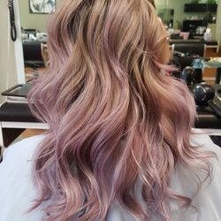 Hair Story V - Purple hombre by Esther