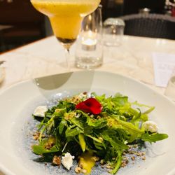 Tradewinds - Salad with passion fruit martini
