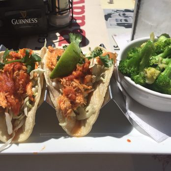 The District Tap - Shredded pork belly tacos + steamed broccoli + drink = $10 lunch special - Sports Bars Near Me - Indianapolis, Indiana