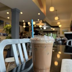Iced mocha coconut