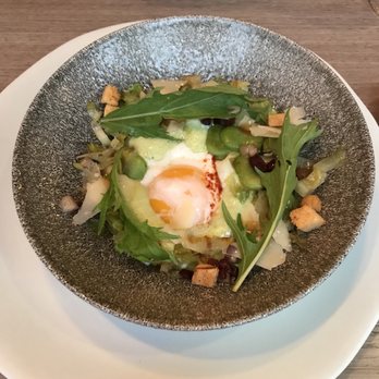 Le Christine - Soft boiled egg with smoked duck breast - French Near Me - Paris, 01